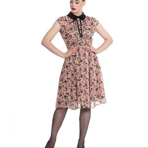 Hell Bunny Zelda Halloween Print Retro Style Dress